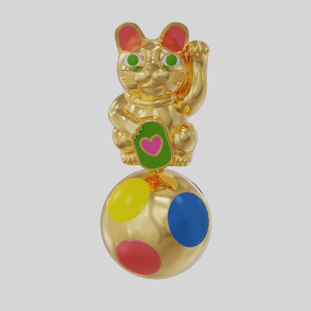 Maneki Neko Earrings
