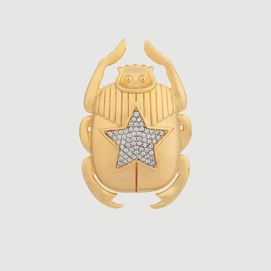 Scarab Brooch