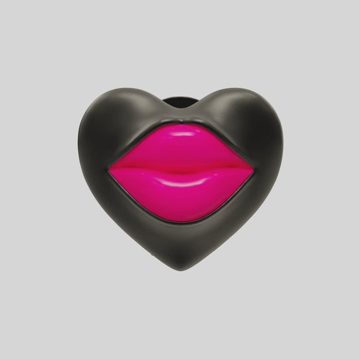 Love Lips Rouge Earring - Rhodium