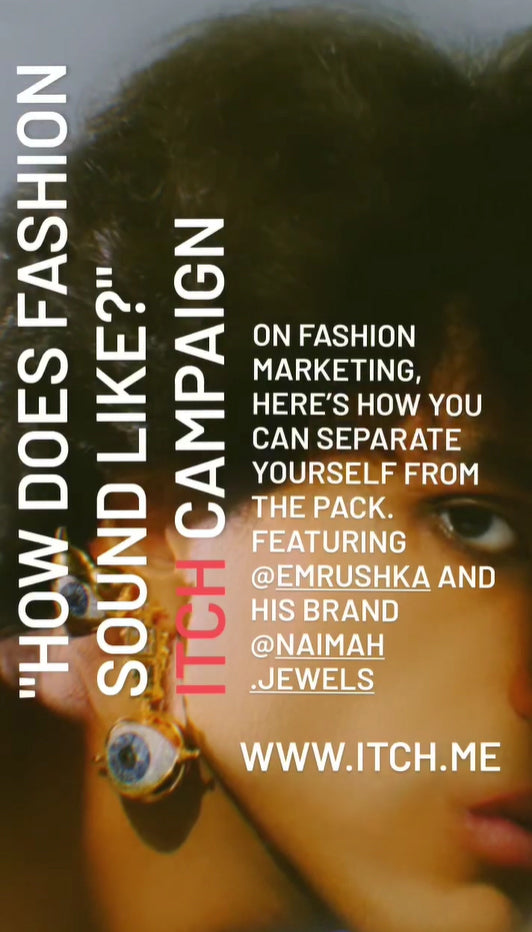 “fashion speaks different with me”  By Itch  / jo defacto