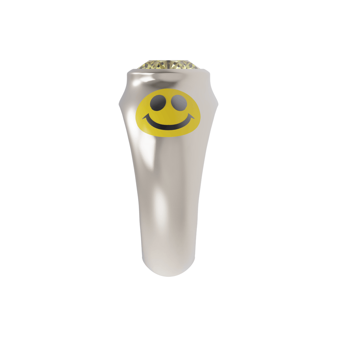 Acid House Modern Bridal Ring