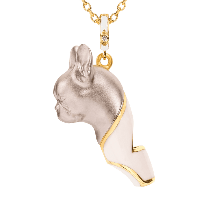 Bulldog Whistle Necklace