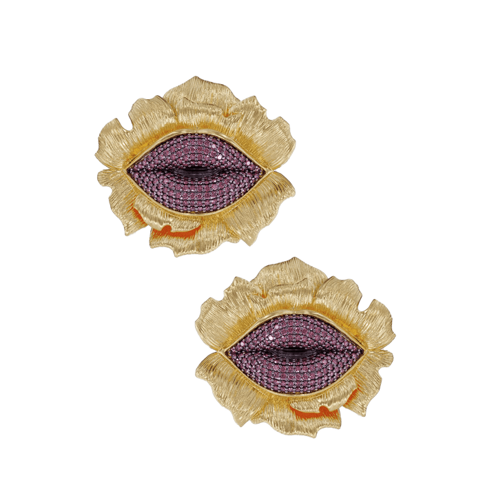 Talking Flower Earrings