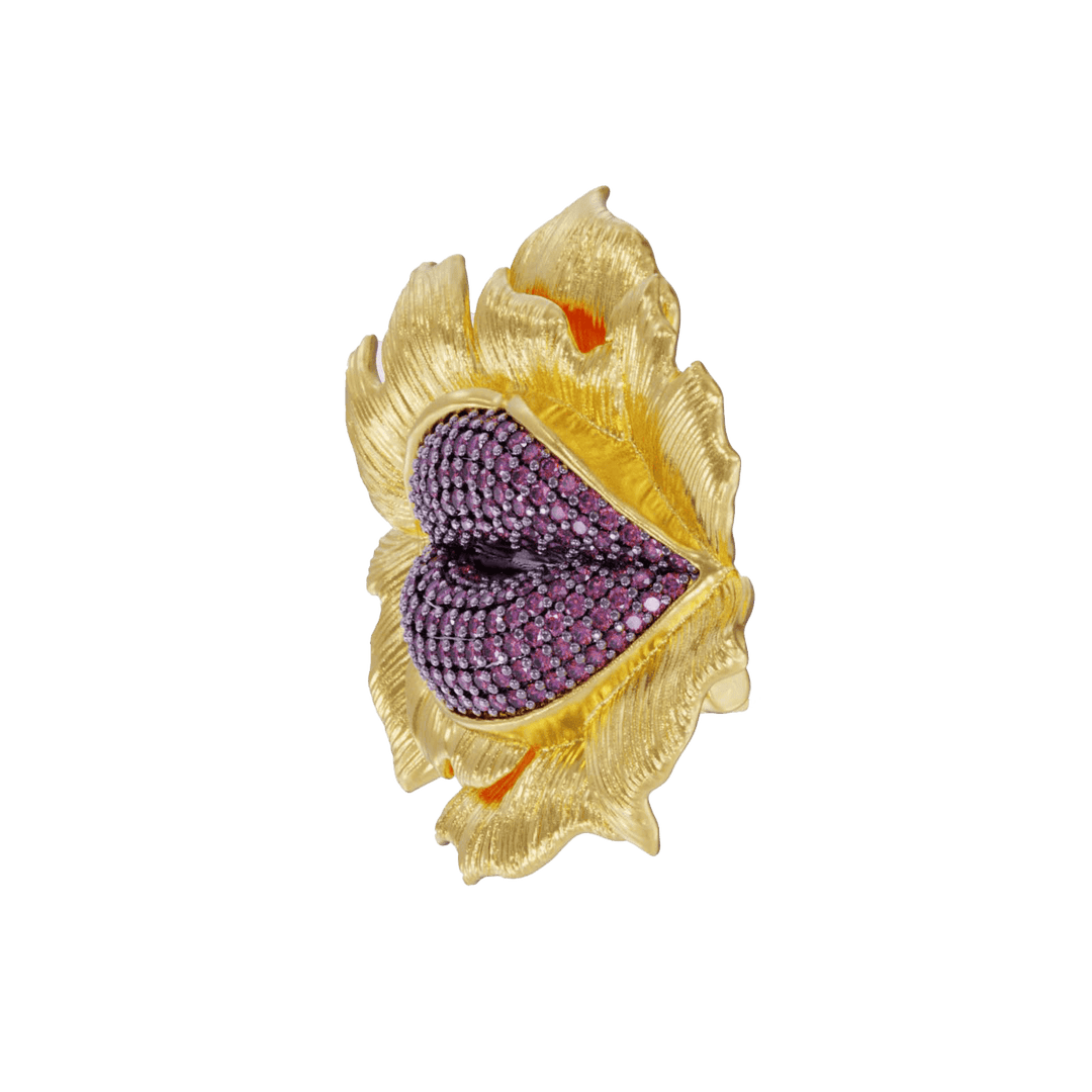 Talking Flower Brooch