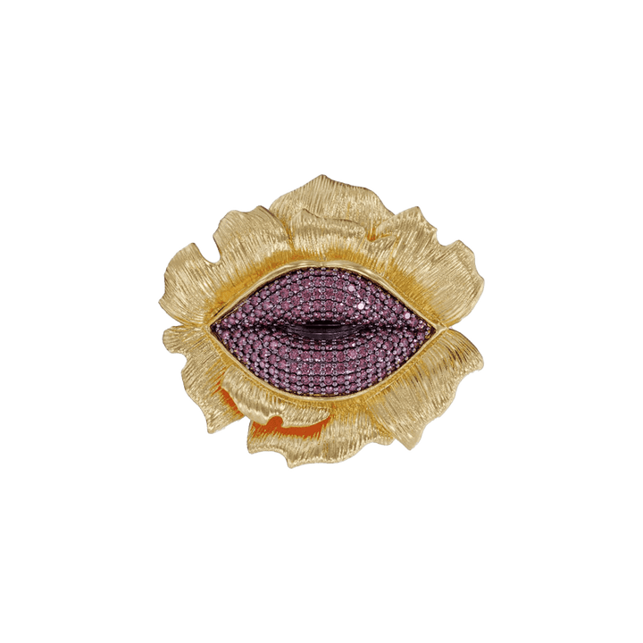 Talking Flower Brooch