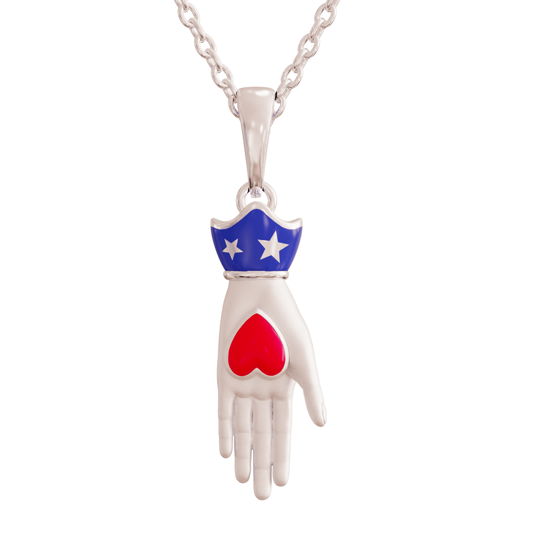 Heart in Hand Pendant