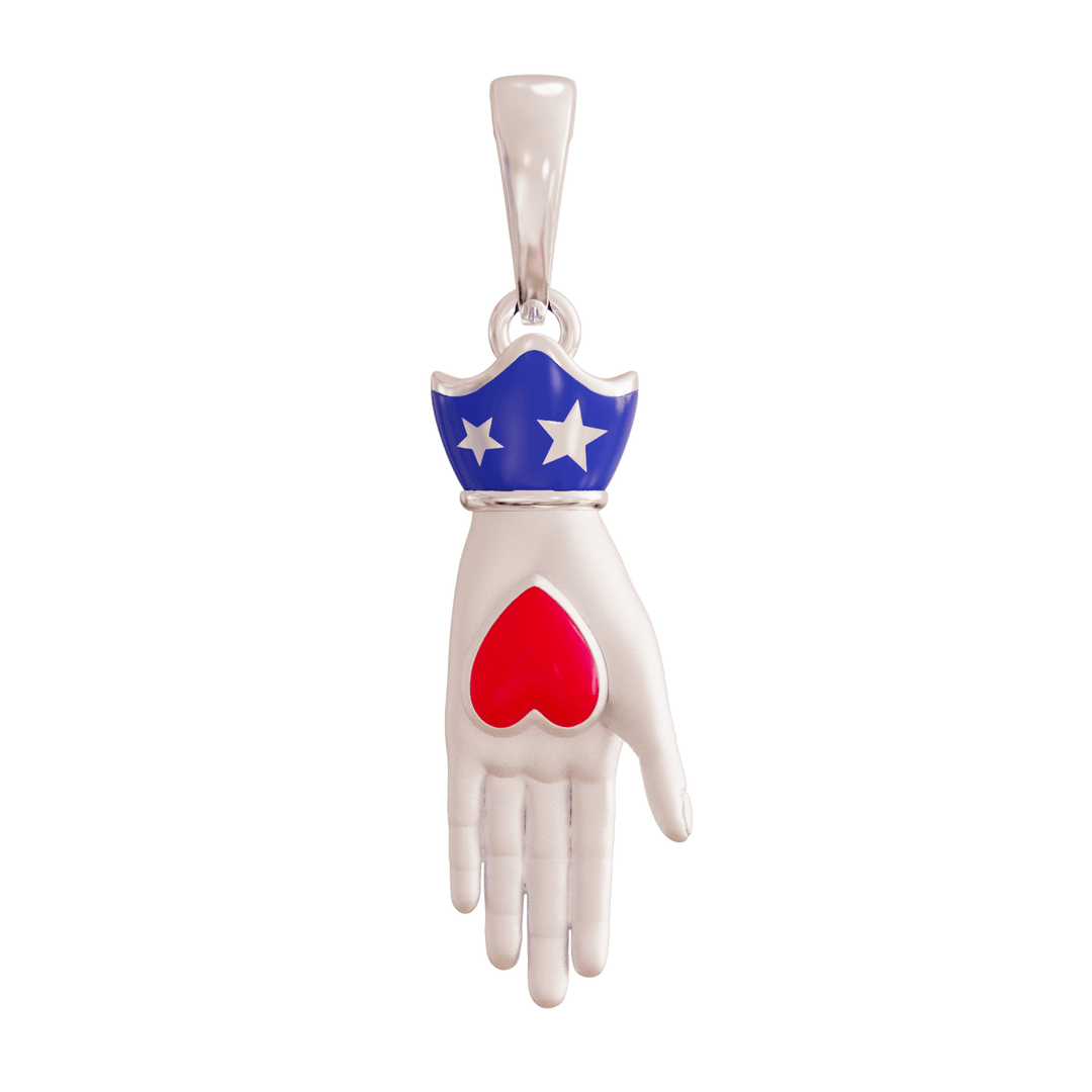 Heart in Hand Pendant