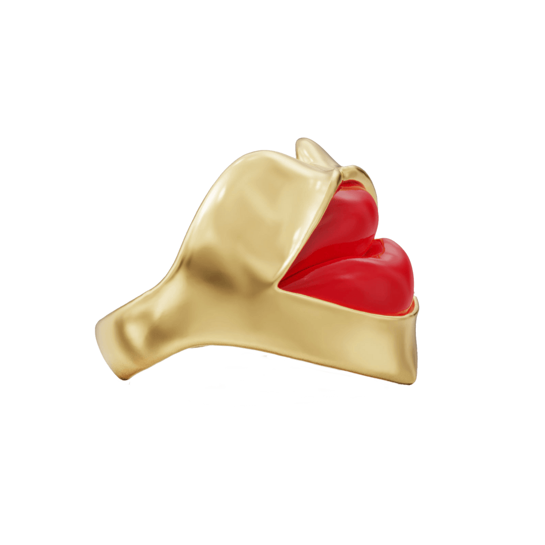 Love Lips Rouge Cuff