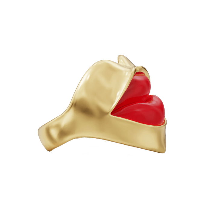 Love Lips Rouge Cuff