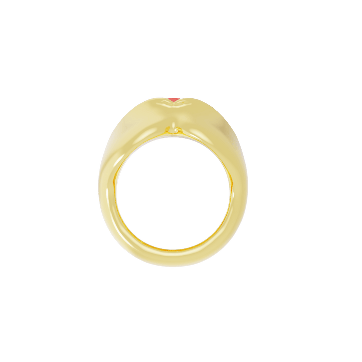 Aşk Dudakları Ruj Yüzük