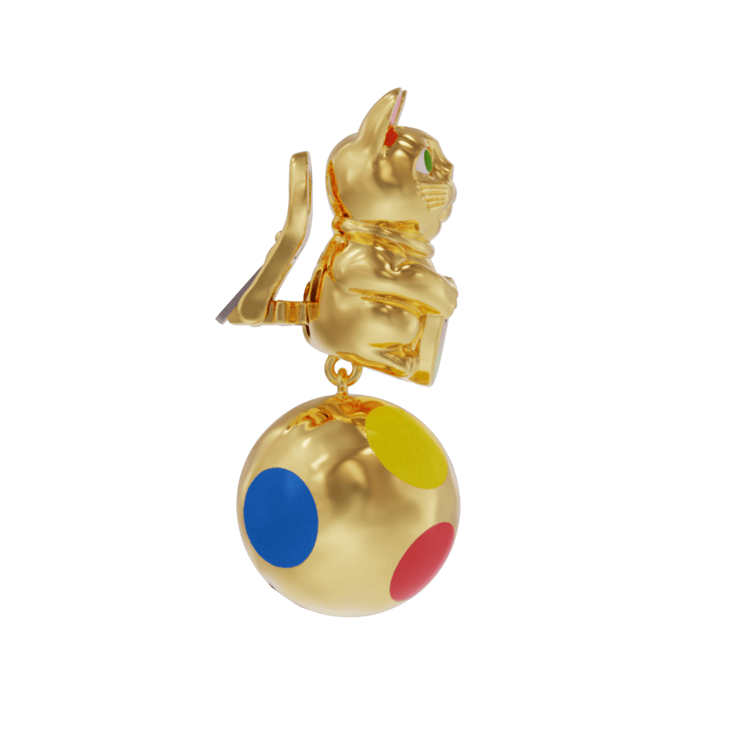 Maneki Neko Earrings