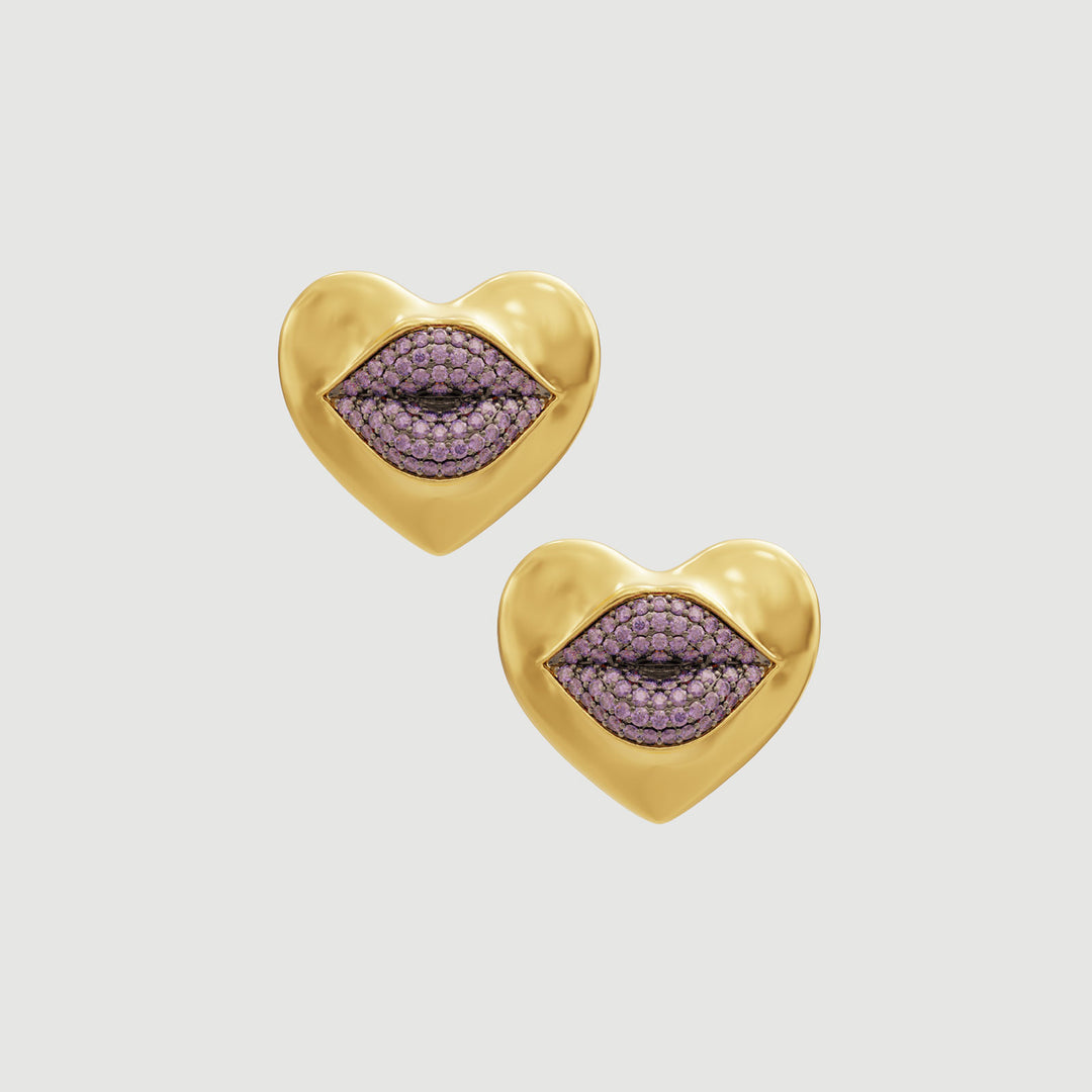 Love Lips Mini Earrings