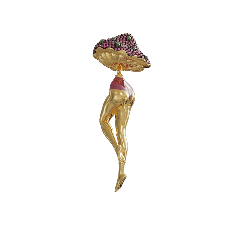 Mushroom Girl Earrings