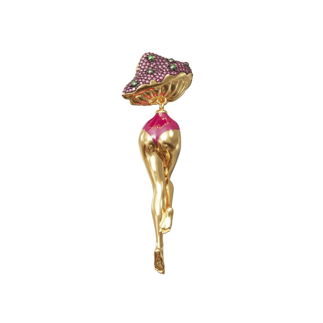 Mushroom Girl Earrings