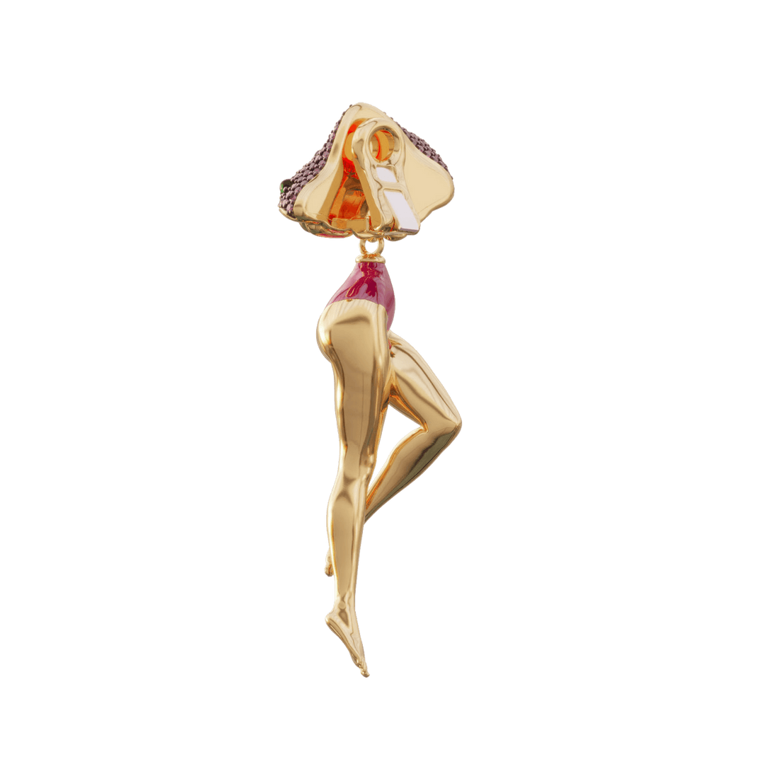 Mushroom Girl Earrings