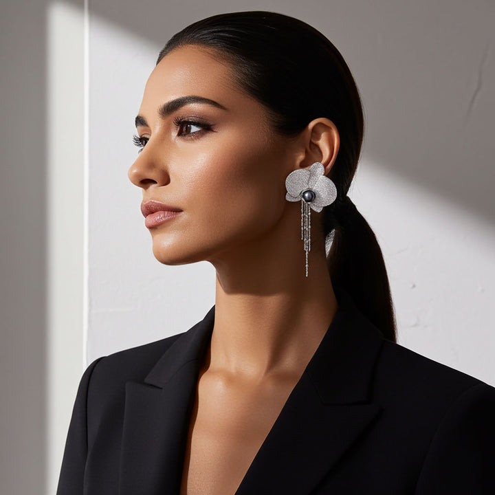 Orchid Earrings