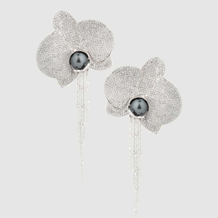 Orchid Earrings