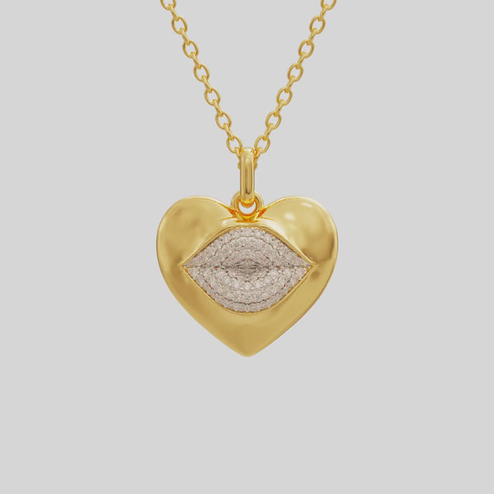Love Lips Mini Necklace