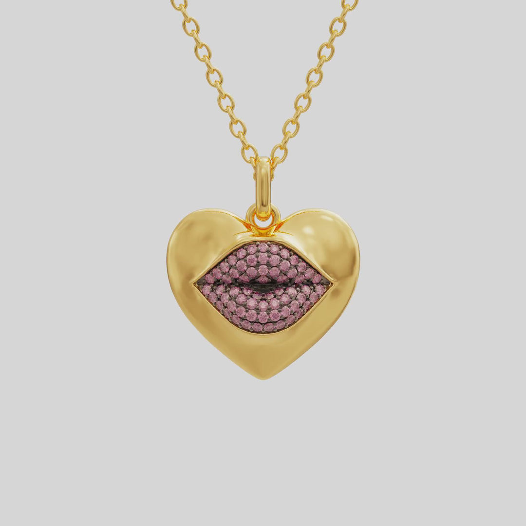Love Lips Mini Necklace