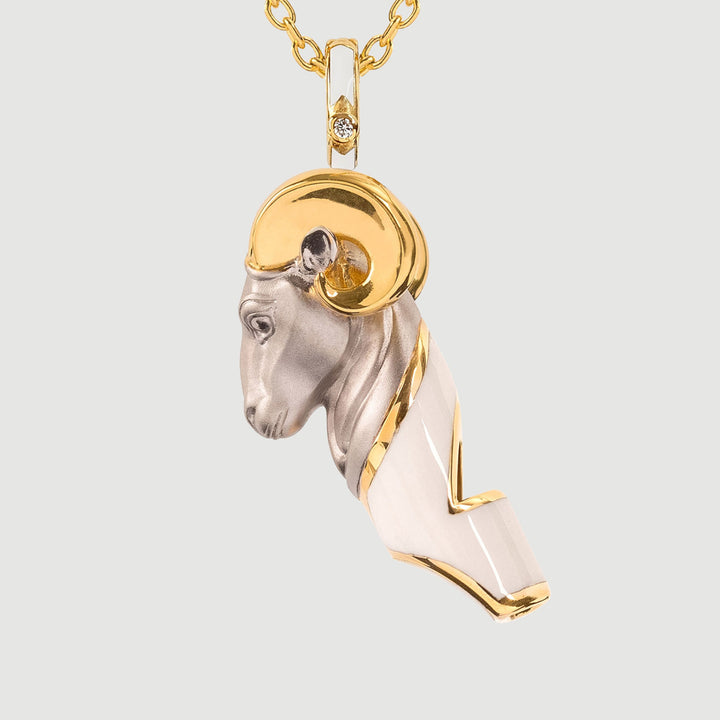 Ram Whistle Necklace
