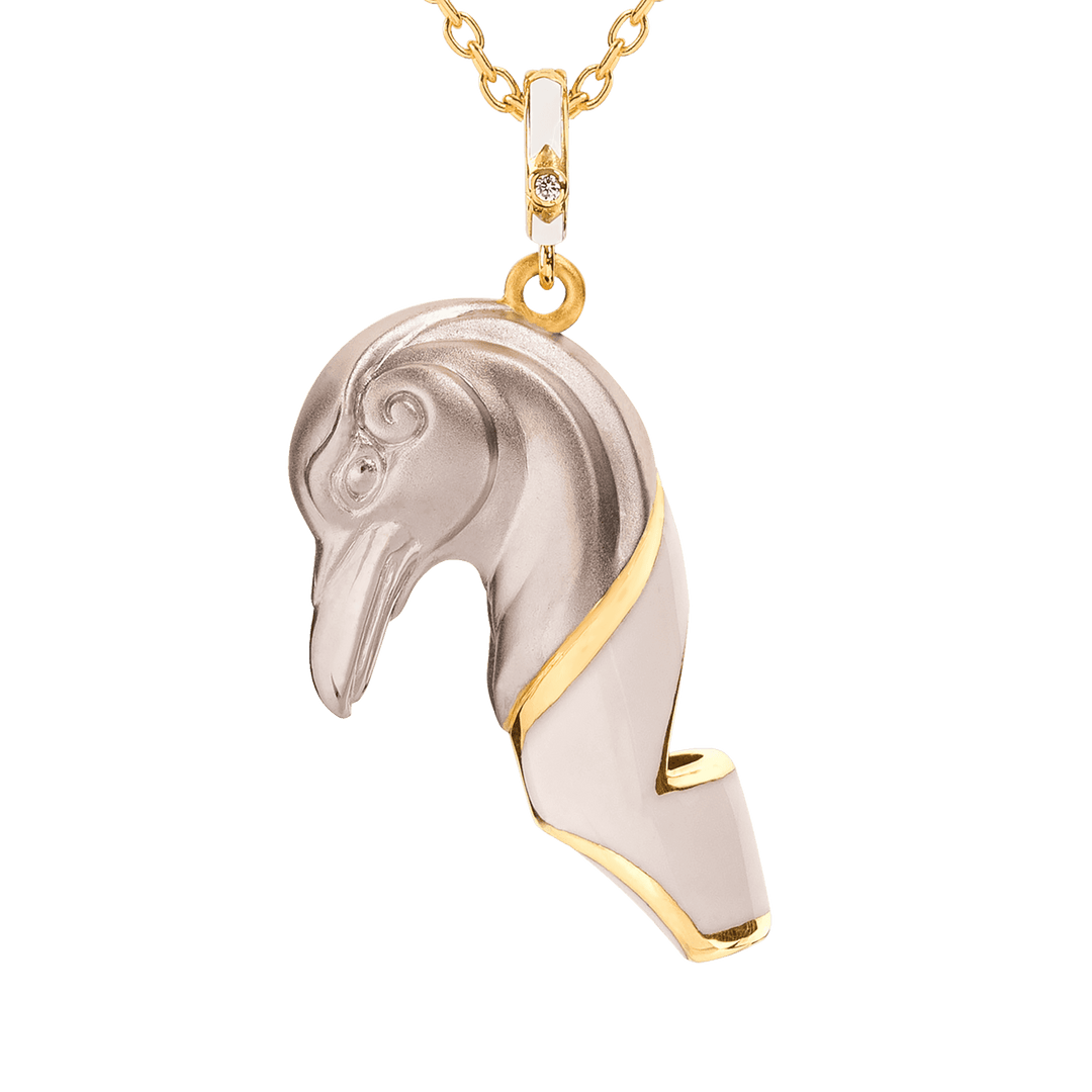 Raven Whistle Necklace