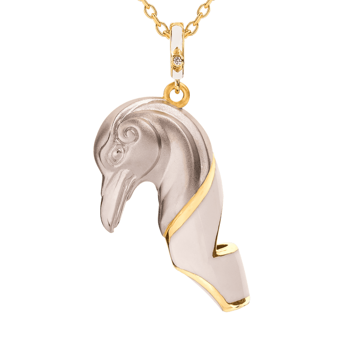 Raven Whistle Necklace