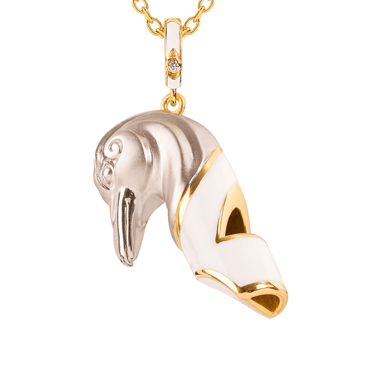 Raven Whistle Necklace