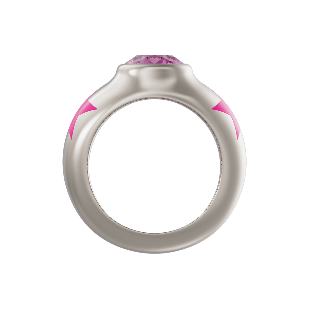 Starstruck Modern Bridal Ring