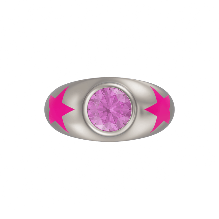 Starstruck Modern Bridal Ring