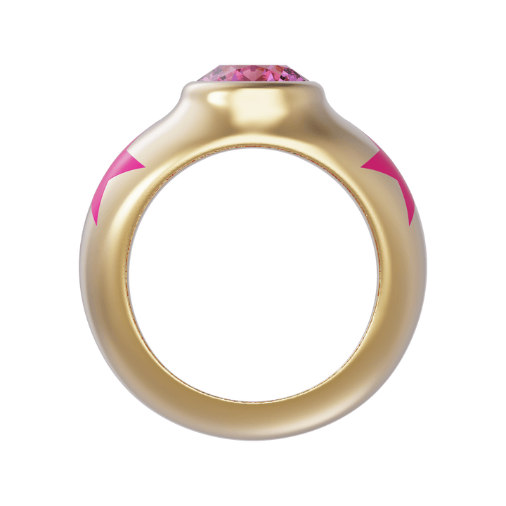 Starstruck Modern Bridal Ring