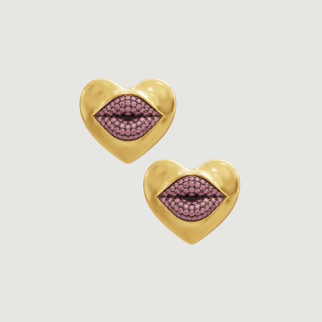 Love Lips Mini Earrings